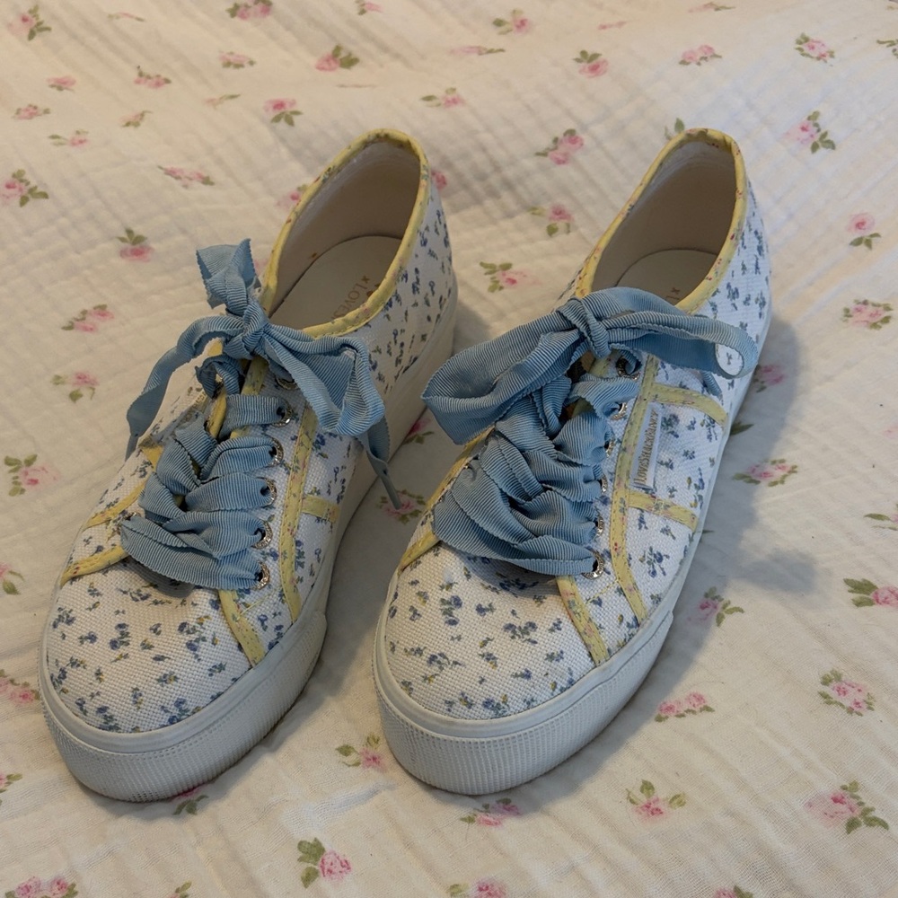 Loveshack Fancy Superga sneakers no box!!!